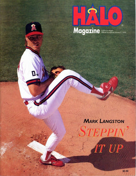 1992 Angels Vs. Royals Program/Scorecard 9-30-92
