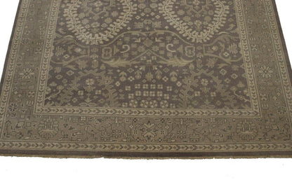 Handmade Extra Large Floral Oriental Rug Low Pile