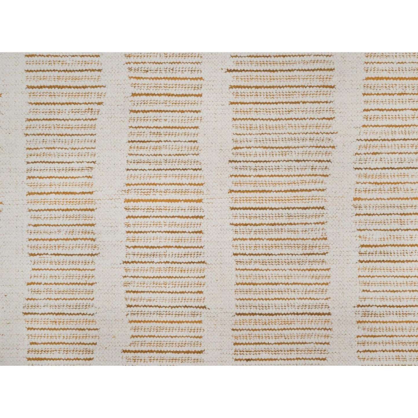 9'X12'1" Ivory Flat Weave With Pile Rug Natural Wool Hand Woven Oriental