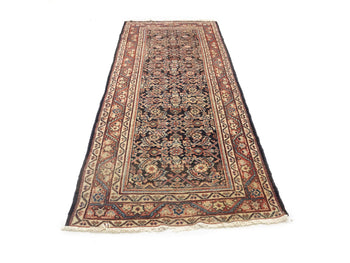 4X10 Ft Hand-Knotted Allover Floral Design