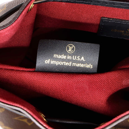 Louis Vuitton Montsouris Nm Backpack Monogram Canvas With Leather Bb