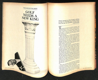 Arnold Palmer Signed/Autographed Dec 1969 Golf Magazine Nolabel Jsa 194963