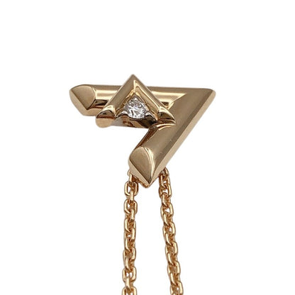 Louis Vuitton Volt One Pendant Necklace K18 Gold