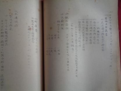 WWII Japanese Rare Earth Industry Secret Report 1943 Military Tech