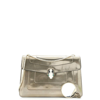 Bvlgari Serpenti Forever Shoulder Bag Patent Medium