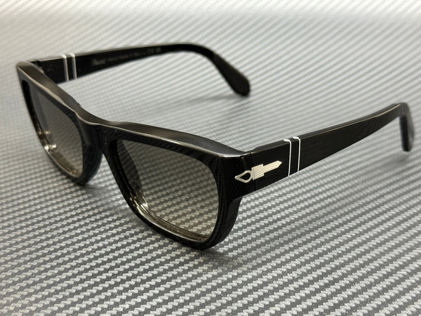 PERSOL PO0091S 95 32 Black Grey Gradient Unisex 56 mm Sunglasses