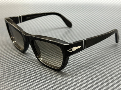 PERSOL PO0091S 95 32 Black Grey Gradient Unisex 56 mm Sunglasses