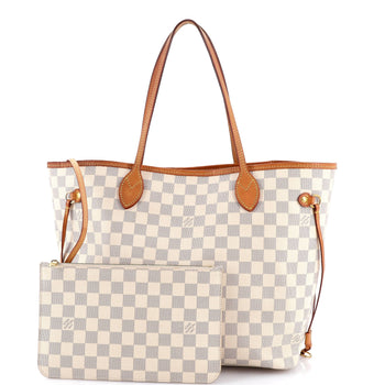 Louis Vuitton Neverfull Nm Tote Damier Mm