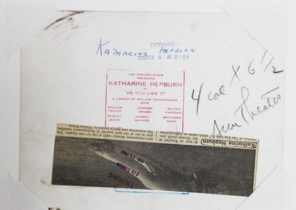 Katharine Hepburn -Collection Of The St. Paul Pioneer Press Gelatin Silver Print