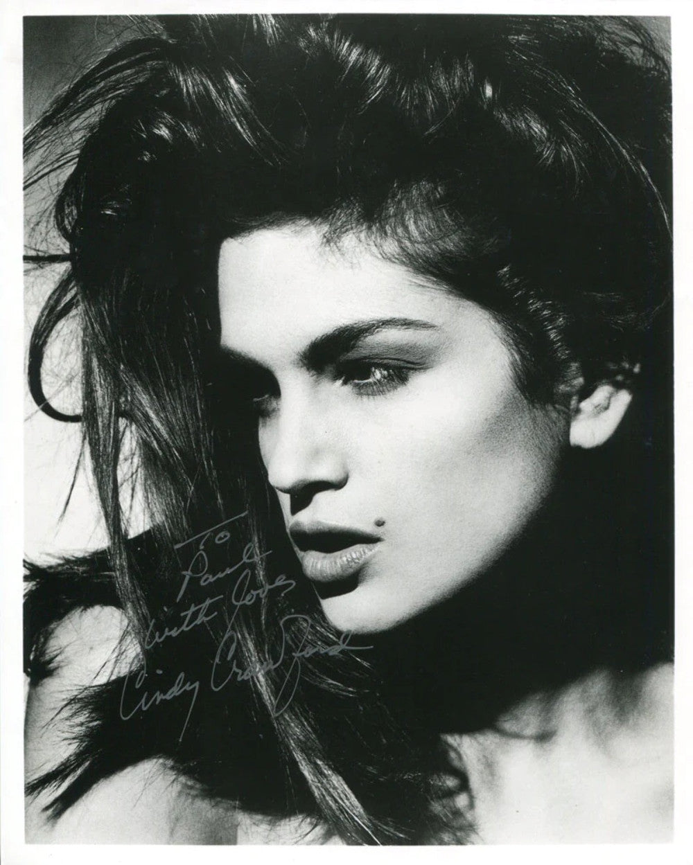 Cindy Crawford Autographed 8X10 Photo