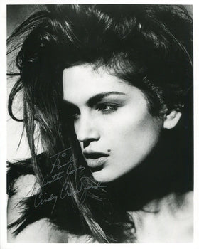 Cindy Crawford Autographed 8X10 Photo