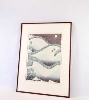Munenori Makino Woodblock Print 