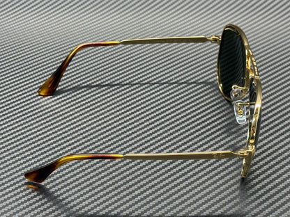 RAY BAN RB3925 001 31 Arista Gold Green Unisex 62 mm Sunglasses