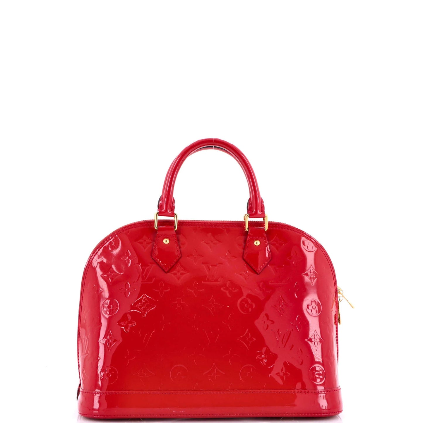 Louis Vuitton Alma Handbag Monogram Vernis Pm