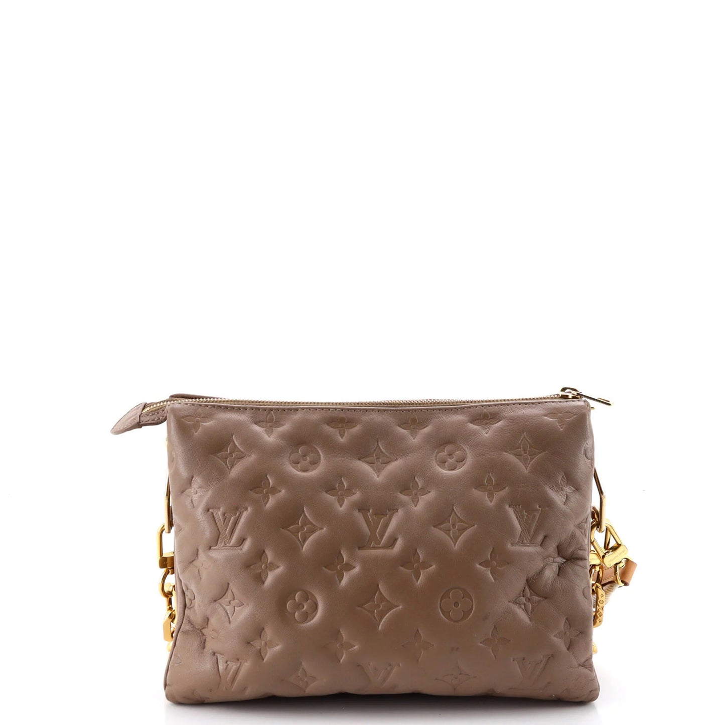 Louis Vuitton Coussin Bag Monogram Embossed Lambskin Pm