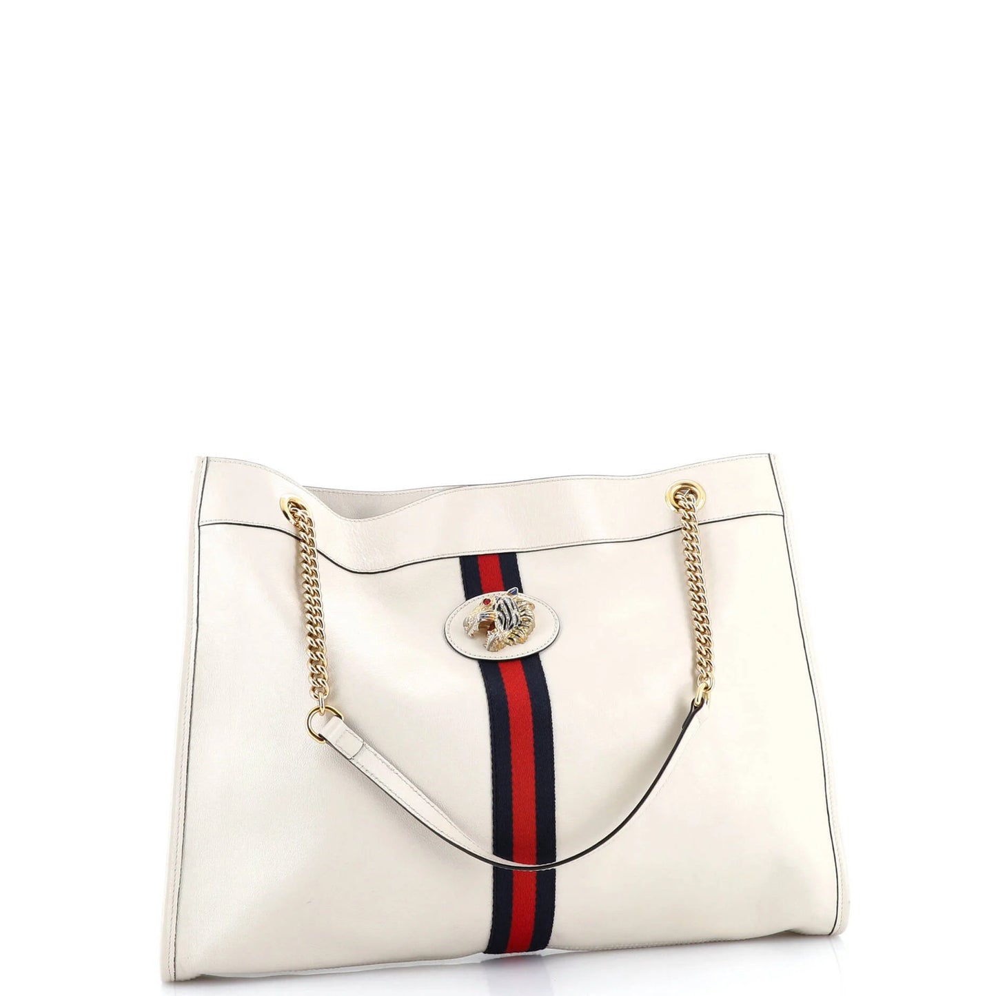 Gucci Rajah Chain Tote Leather Large