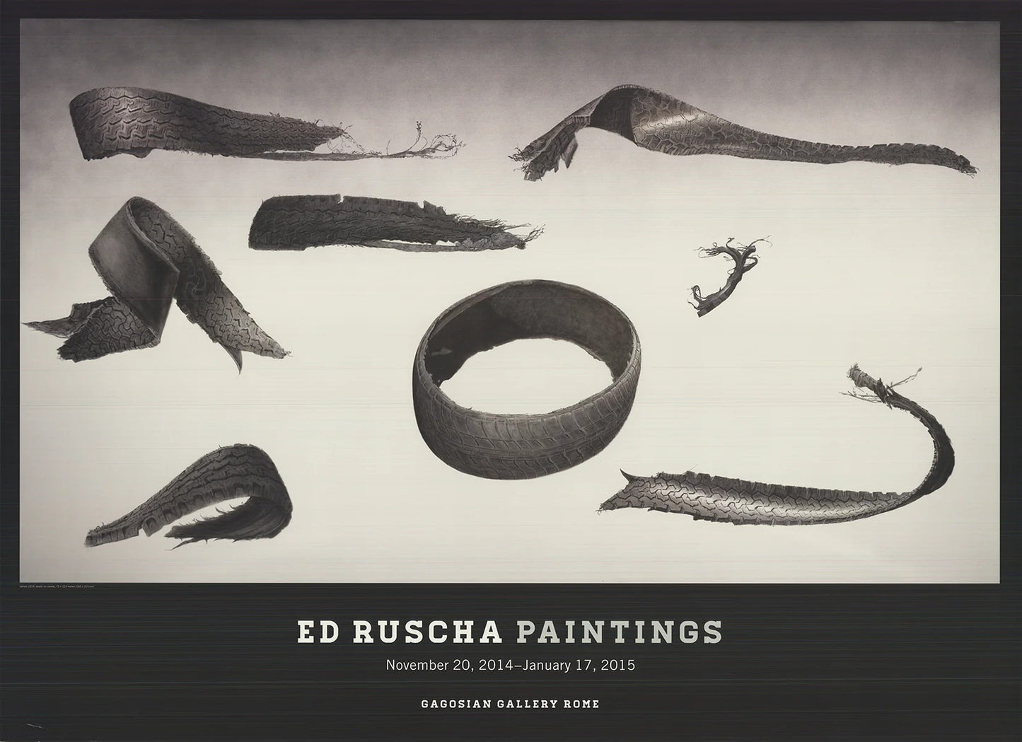 Edward Ruscha Gagosian Gallery " Offset Lithograph Pop Art