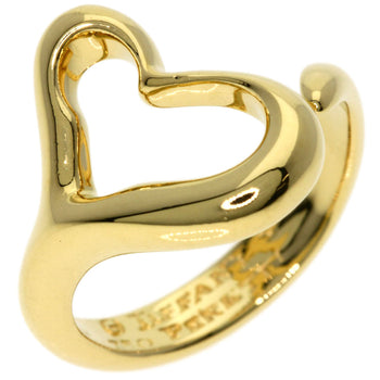 TIFFANY&Co.   Ring Open heart K18 Yellow Gold