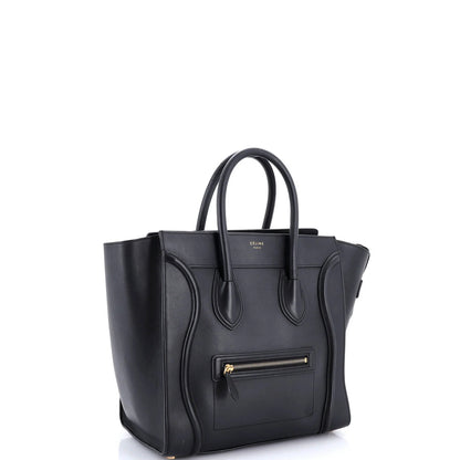 Celine Luggage Bag Smooth Leather Mini