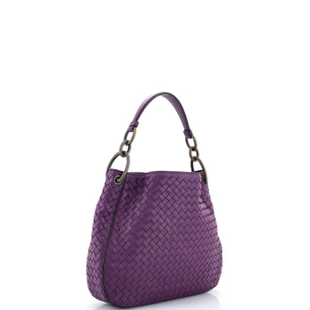 Bottega Veneta Loop Shoulder Bag Intrecciato Nappa Medium