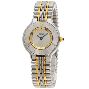 Cartier Must21 Watches W10073F4 Stainless Steel/Two-Tone Ladies