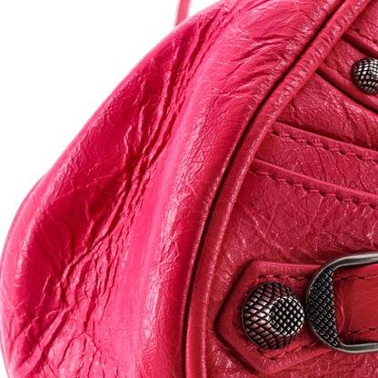 Balenciaga Le Cagole Giant Studs Shoulder Bag Leather Xs