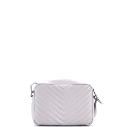 Saint Laurent Lou Camera Bag Matelasse Chevron Leather Small
