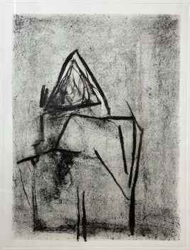 Authentic Rare Italian Master Giuseppe Santomaso Aquatint Print Signed Framed