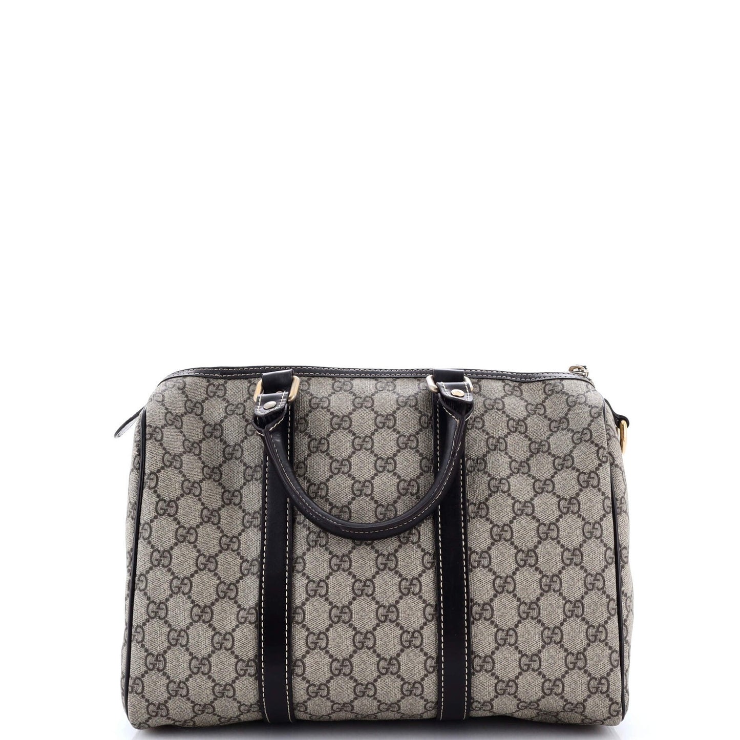 Gucci Joy Boston Bag Gg Coated Canvas Medium