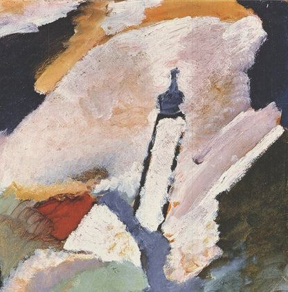 Wassily Kandinsky Church In Murnau " Offset Lithograph Expres