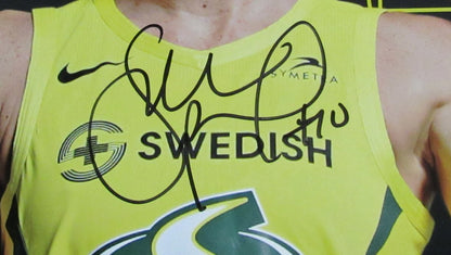 Sue Bird Autographed 16X20 Slam Magazine Cover Photo Seattle Storm Jsa 179121
