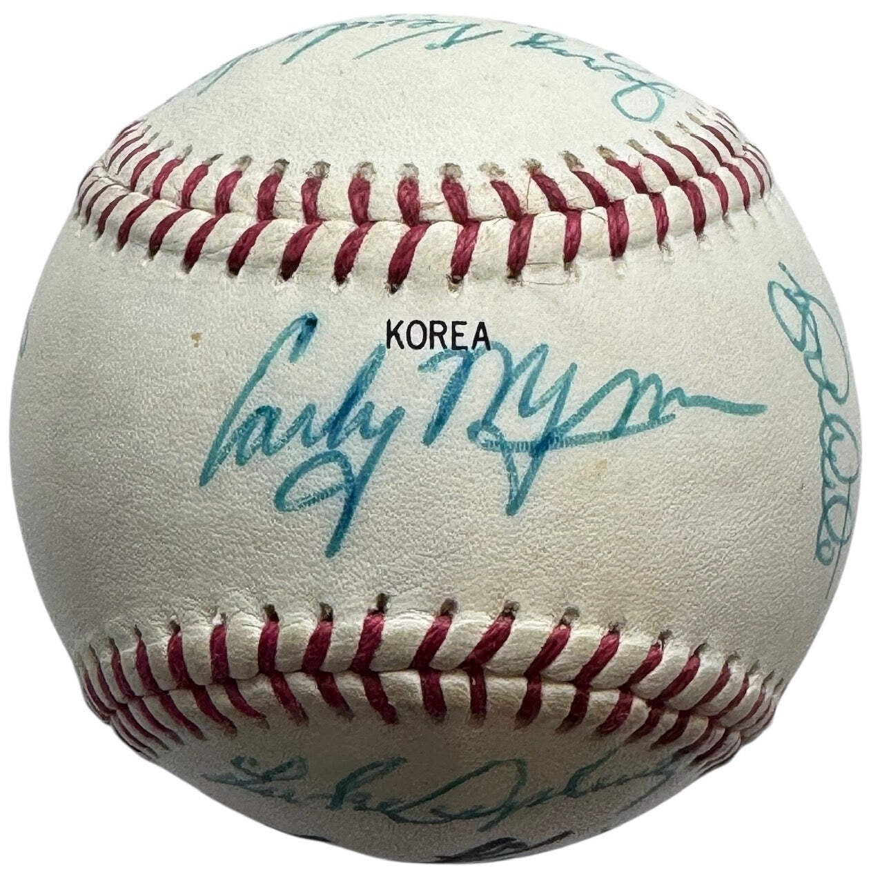 Stars Autographed Baseball Hall Famers