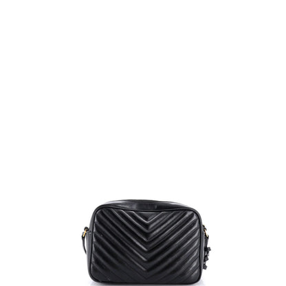 Saint Laurent Lou Camera Bag Matelasse Chevron Leather Small