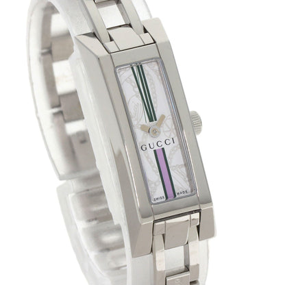 Gucci Square Face Watches 110 Stainless Steel/Stainless Steel