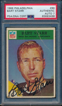 1966 Philadelphia Bart Starr Hof #88 Authentic