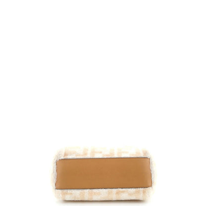 Fendi Peekaboo Bag Zucca Shearling Mini
