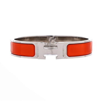 Hermes Clic H Bracelet Enamel Narrow