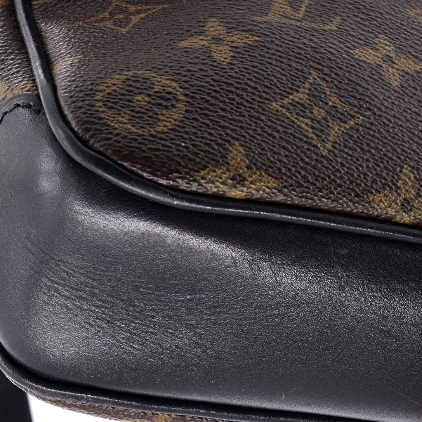 Louis Vuitton Bass Messenger Bag Macassar Monogram Canvas Pm