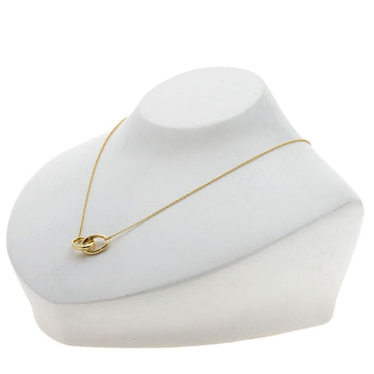 Tiffany&Co.   Necklace Double Loop K18 Yellow Gold