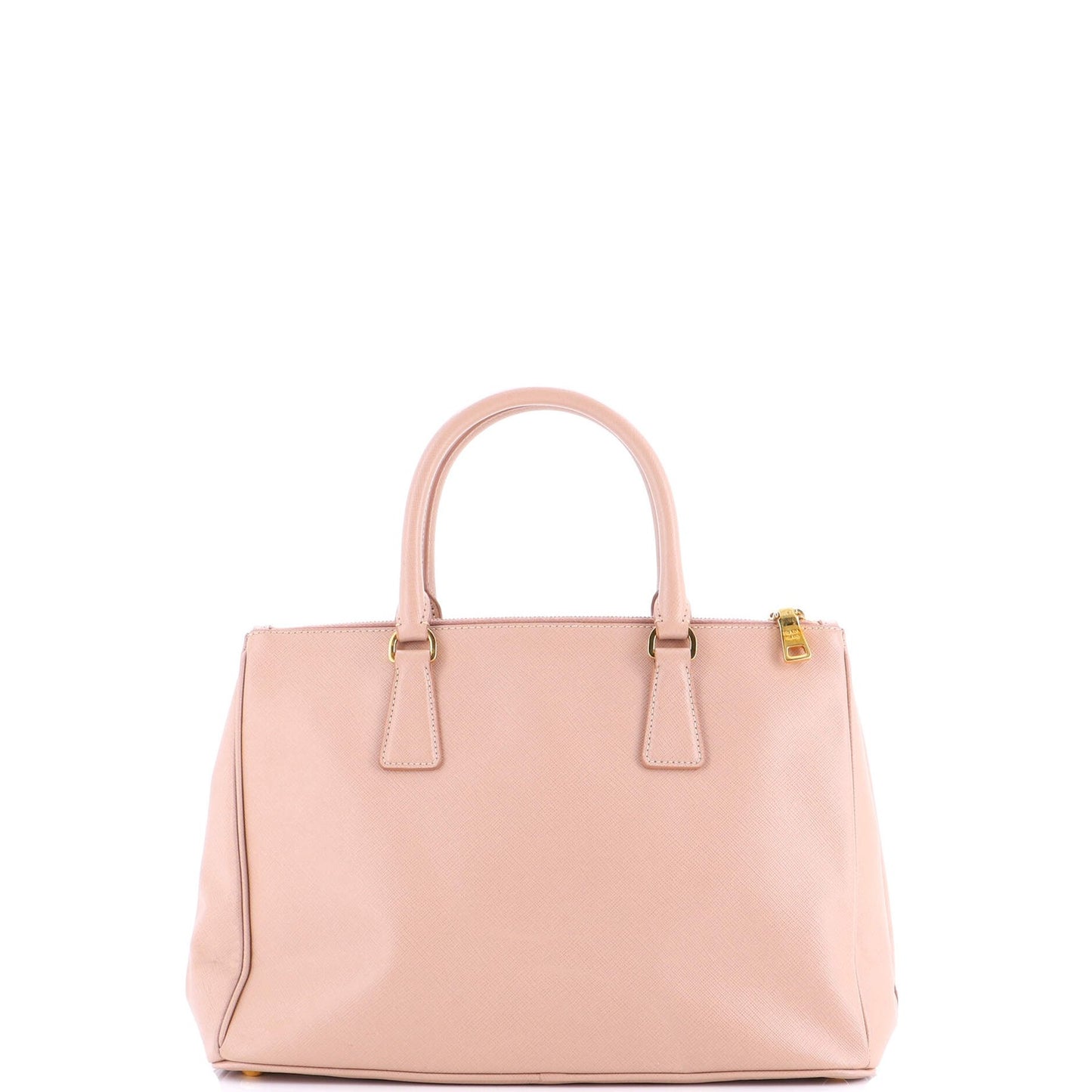 Prada Double Zip Lux Tote Saffiano Leather Medium