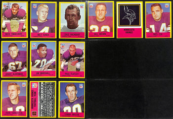 1967 Philadelphia Football Vikings Complete Team