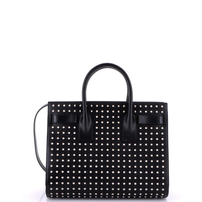 Saint Laurent Sac De Jour Bag Studded Leather Small
