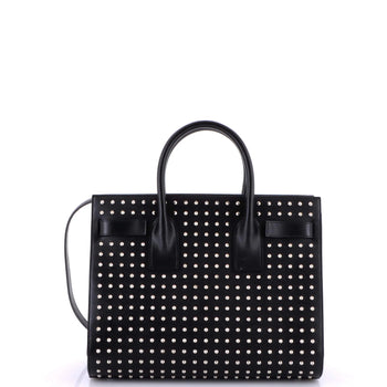 Saint Laurent Sac De Jour Bag Studded Leather Small