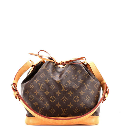 Louis Vuitton Petit Noe Nm Handbag Monogram Canvas