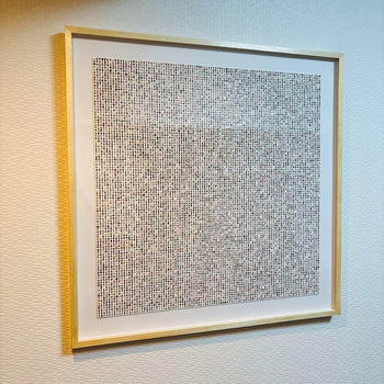 Cryptopunks Limited Silk Screen (10,000 On-Chain) Framed New Avantarte
