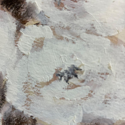 Andre Vigud (France) Oil Painting On Canvas White