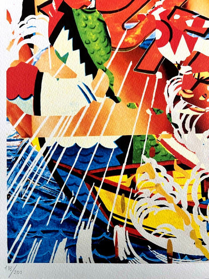 Jeff Koons Lithograph Mori Museum Coa Numbered Limited 200