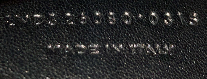 Saint Laurent Classic Monogram Tassel Clutch Crocodile Embossed Leather Long