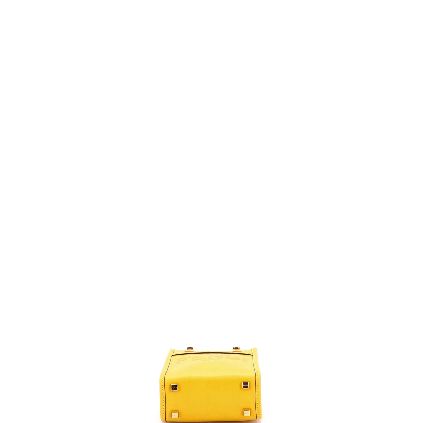Fendi Sunshine Shopper Tote Leather Mini