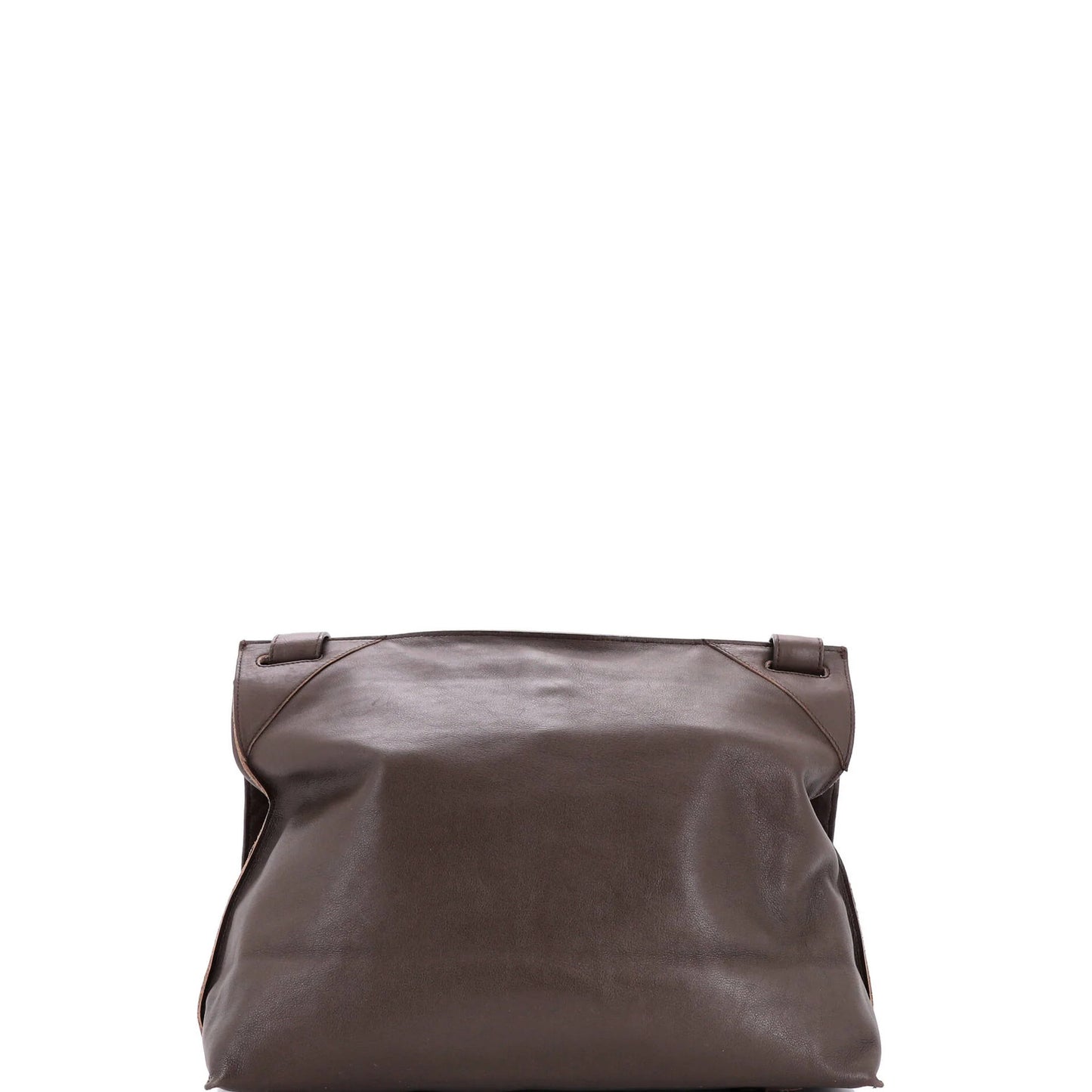 Bottega Veneta Square Panelled Messenger Bag Intrecciato Nappa Large